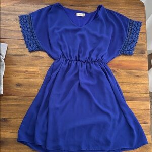Altar'd State Royal Blue Dress